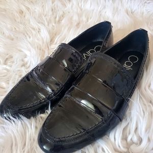 Calvin Klein Women's Black Size 7 Loafers Flats